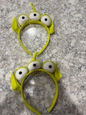 Alien Three-Eye Headband - Neon Green Costume Accessory